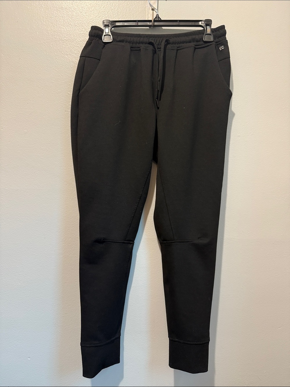 Kenneth Cole Black Jogger Pants